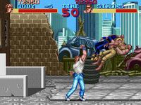 une photo d'Ã©cran de Final Fight sur Nintendo Super Nes